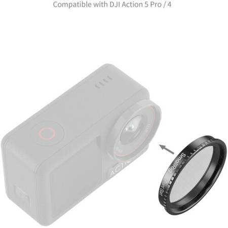 SmallRig 5839 - filtr gwiazdkowy (6-ramienny), filtr efektowy do DJI Osmo Action 5 Pro / 4